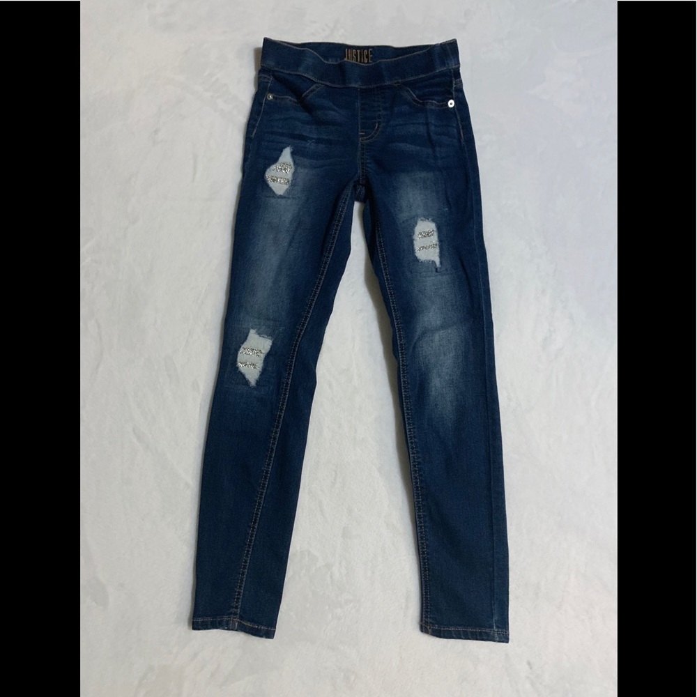 justice 12 slim jeans!!